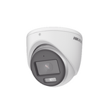 Cámara domo análogo (Turret) 3K ColorVu formato TVI/AHD/CVI/CVBS Marca: Hikvision