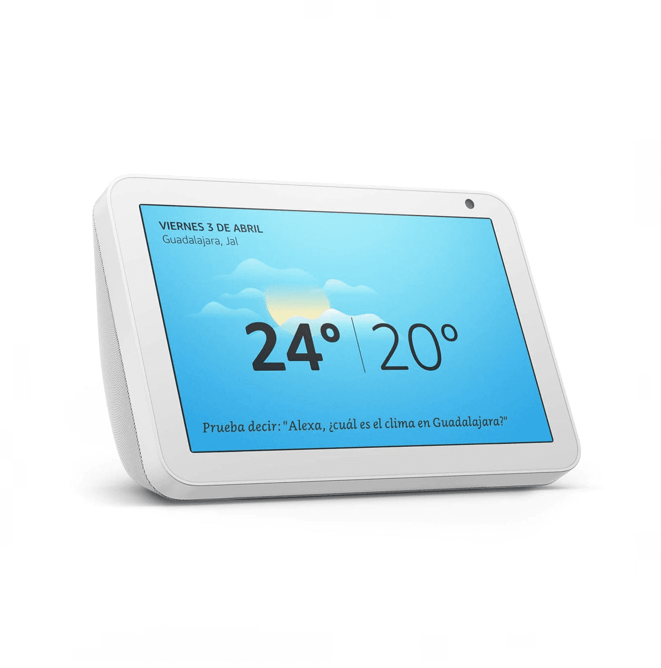 Pantalla Amazon Echo Show 8 con Alexa Blanco | Security Doctors