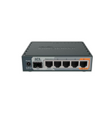 Router doble núcleo (hEX S) 5 puertos Gigabit 1 Puerto PoE  RB760IGS Marca: Mikrotik