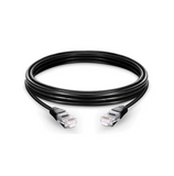 Cable de red patch cord UTP/US/CAT6 color negro Marca: Cablix