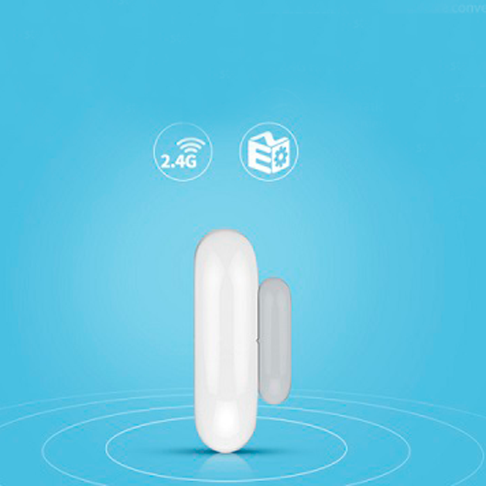 Contacto inalámbrico para puerta Wi-Fi 2.4GHz DLXDS01W Marca: dLux Home.