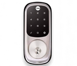 Cerradura de seguridad en níquel satinado con pantalla táctil+ Llave YRD226 Marca: Yale.