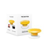 Botón controlador de escenas Z-Wave, amarillo FIBFGPB-101-4 Marca: Fibaro