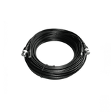 Cable de 40 mts preformado con conector BNC (macho/macho) y conector DC (macho/hembra) Marca Iflux.