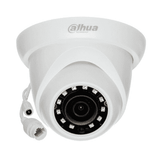 Cámara Minidomo IP 4MP, lente fijo de 2.8mm IR 30M PoE. Marca: Dahua