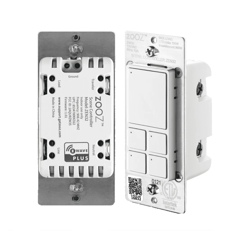 Interruptor controlador de escenas WAVE PLUS serie  ZOOZ 700 ZEN32.