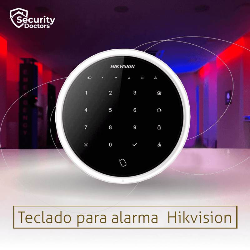 Teclado para alarma AXHub DSPKAWLM433 Marca: Hikvision.