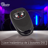 Llave inalámbrica de 2 botones WS4949 Marca: DSC