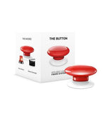 Botón controlador de escenas Z-Wave, rojo FIBFGPB-101-3 Marca: Fibaro.