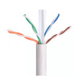 Cable UTP CAT6 305 metros 23AWG CCA Blanco Marca: IMEXX