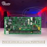 Panel de control de 4 a 32 zonas SP4000 Marca: Paradox