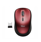 Mouse USB inalámbrico, rojo 19522 TR00027 Marca: Trust Yvi
