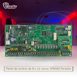 Panel de control de 8 a 32 zonas SP6000  Marca: Paradox