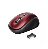 Mouse USB inalámbrico, rojo 19522 TR00027 Marca: Trust Yvi