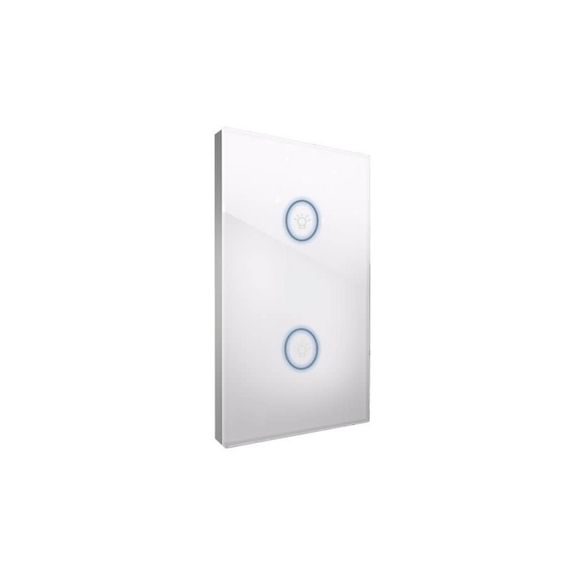 Apagador inteligente WIFI para dos luces  controlado por APP Marca: N/A