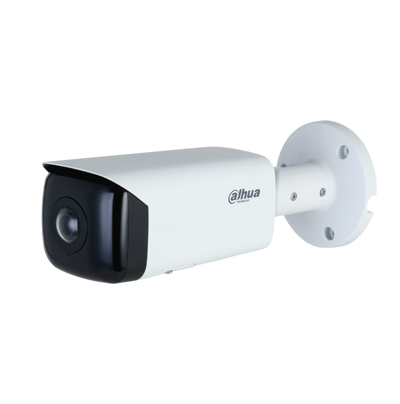 Cámara de seguridad Bullet IP de 4MP Angulo de Visión 180° IP67 Marca: Dahua