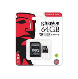 Memoria MICRO SD 64 GB Marca: KINGSTON, SDCS/64GB