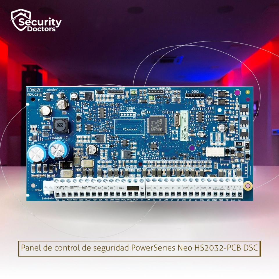 Panel de control de seguridad PowerSeries Neo HS2032-PCB Marca: DSC