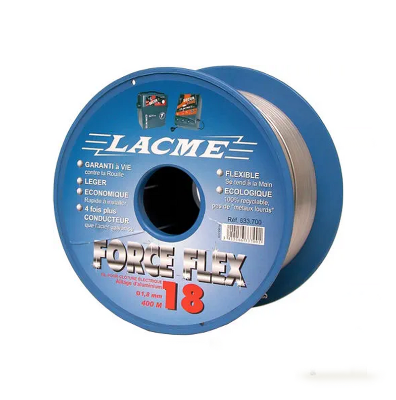 Cable de Aluminio de aleación rollo de 400 metros de 1.8 mm Marca: Lacme