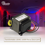 Transformador 16VAC 100W Marca: Seco-Larm