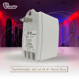 Transformador 16V 40 VA AC Marca: DLux