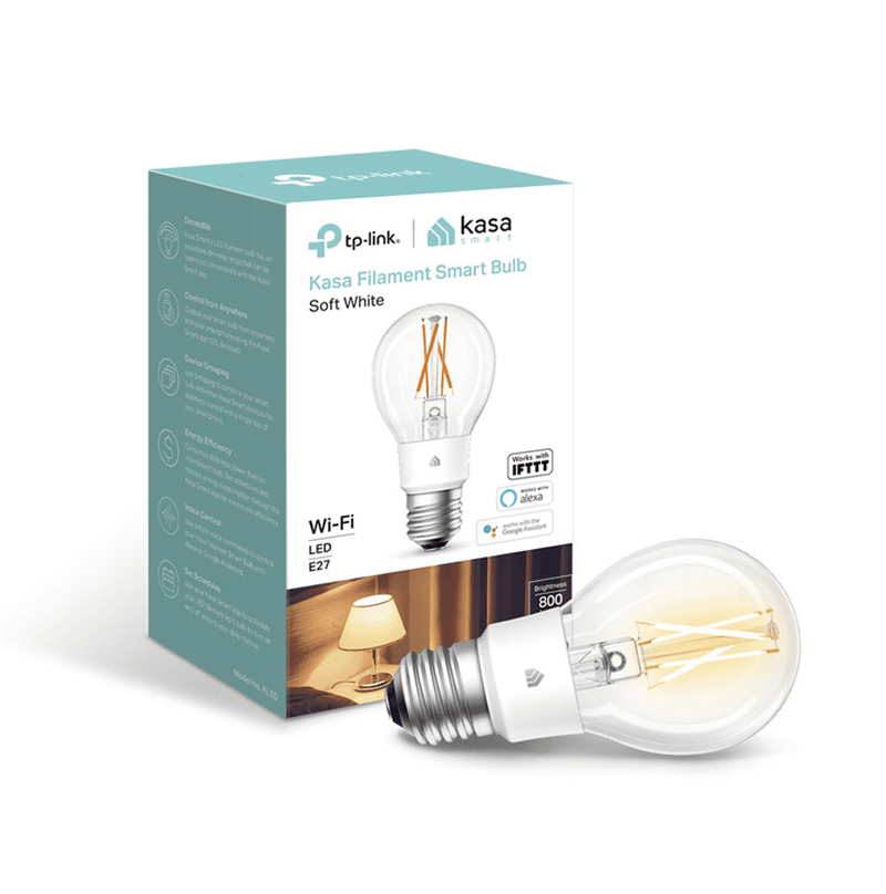 Bombillo Inteligente Wi-Fi, Blanco Marca: TP Link, Modelo: Kasa
