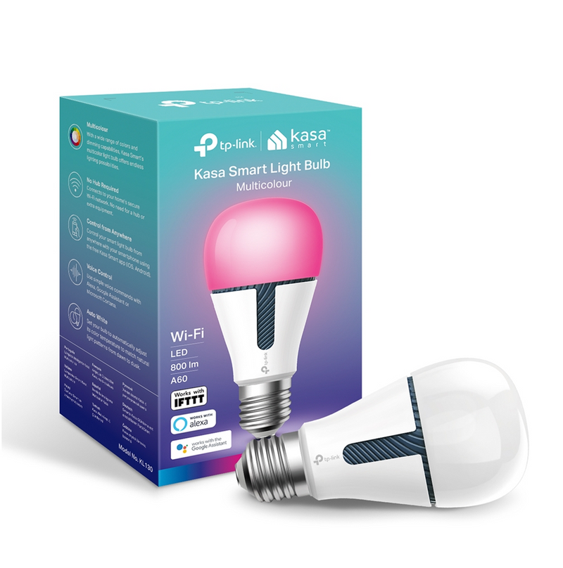 Bombillo inteligente, multicolor Marca: TP Link, Modelo: Kasa