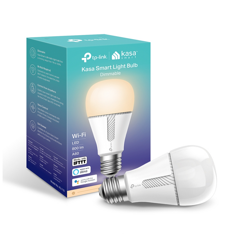 Bombillo inteligente regulable Marca: TP Link, modelo Kasa