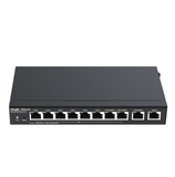 Router 8 PoE +2 GE 120W Hasta 4 WAN 300 usuarios / SMB 1.5Gbps rendimiento Marca: Ruijie