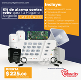 Kit de alarma contra robo CABLEADA  KIT001