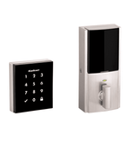 Cerradura de puerta con pantalla táctil electrónica sin llave OBSIDIAN Marca: kwikset.