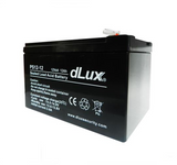 Batería PL12 de 12 voltios 12A Marca: Dlux.