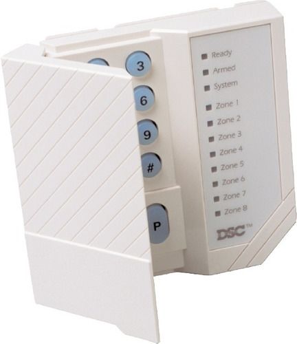 Teclado de alarma DSC, leds, 8 zonas PK1555 Marca: DSC